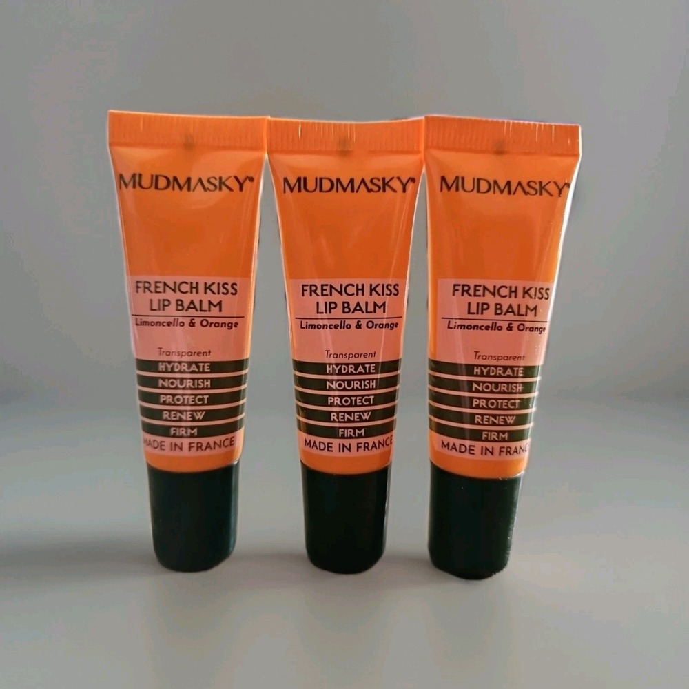 3 Mudmasky French Kiss Lip Balm Limoncello & Orange Hydrating Lip Treatment 10ml